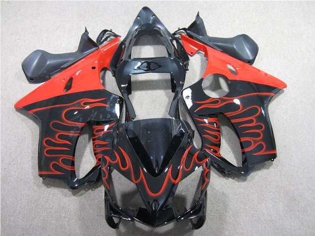 Cheap 2001-2003 Black Red Flame Honda CBR600 F4i Motorcyle Fairings UK Cheap 2001-2003 Black Red Flame Honda CBR600 F4i Motorcyle Fairings UK
