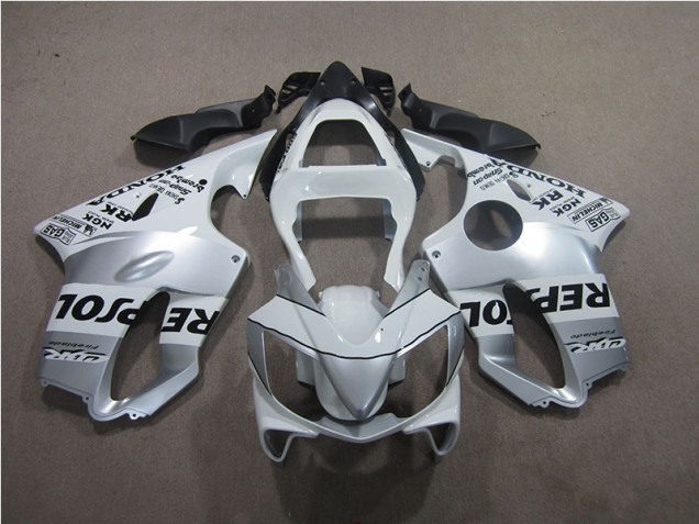 Cheap 2001-2003 Silver Repsol Honda CBR600 F4i Motor Fairings UK Cheap 2001-2003 Silver Repsol Honda CBR600 F4i Motor Fairings UK