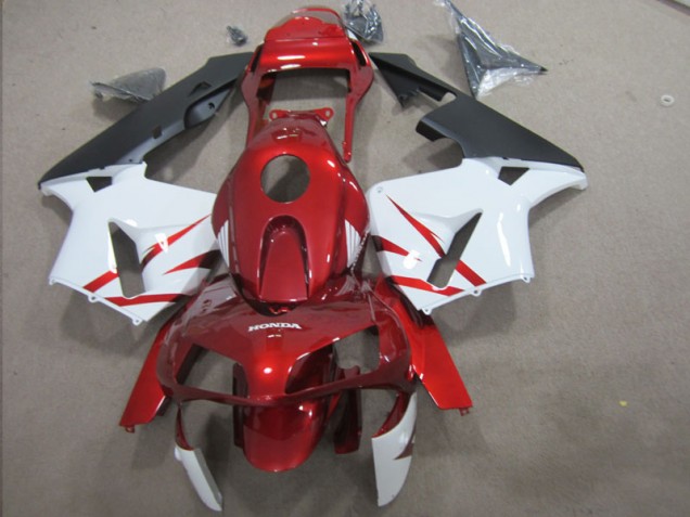 Cheap 2003-2004 Red White Honda CBR600RR Motorcycle Fairing Kit UK Cheap 2003-2004 Red White Honda CBR600RR Motorcycle Fairing Kit UK