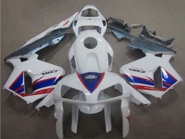Cheap 2005-2006 White Blue Red Honda CBR600RR Motorcycle Fairing UK