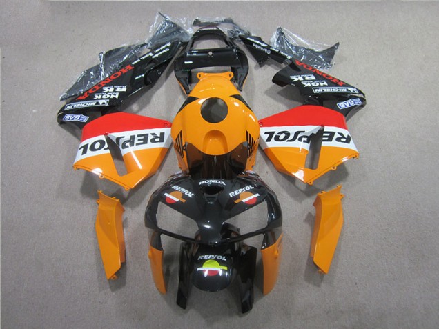 Cheap 2005-2006 Orange Black Repsol Honda CBR600RR Motorcyle Fairings UK Cheap 2005-2006 Orange Black Repsol Honda CBR600RR Motorcyle Fairings UK