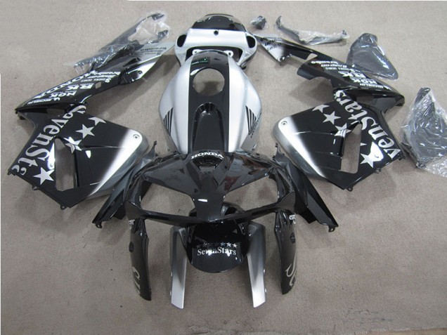 Cheap 2005-2006 Black SevenStars Honda CBR600RR Motorbike Fairing UK Cheap 2005-2006 Black SevenStars Honda CBR600RR Motorbike Fairing UK