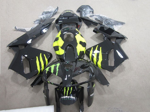 Cheap 2005-2006 Black Green Monster Honda CBR600RR Motor Bike Fairings UK Cheap 2005-2006 Black Green Monster Honda CBR600RR Motor Bike Fairings UK