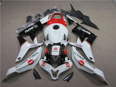 Cheap 2007-2008 Red White Black Konica Minolta MAPEI Honda CBR600RR Motorcycle Bodywork UK