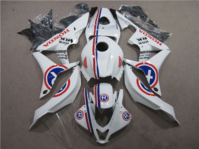 Cheap 2007-2008 White R Honda CBR600RR Motorcycle Fairings Kits UK Cheap 2007-2008 White R Honda CBR600RR Motorcycle Fairings Kits UK