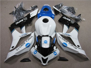 Cheap 2007-2008 Blue White Black Konica Minolta MAPEI Honda CBR600RR Moto Fairings UK