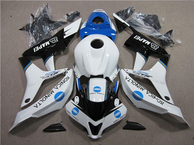 Cheap 2007-2008 Blue White Black Konica Minolta MAPEI Honda CBR600RR Moto Fairings UK
