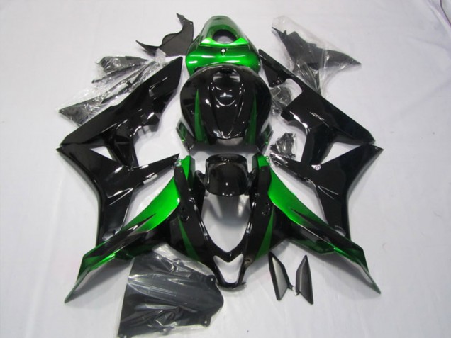Cheap 2007-2008 Black Green Honda CBR600RR Motorcycle Replacement Fairings UK Cheap 2007-2008 Black Green Honda CBR600RR Motorcycle Replacement Fairings UK