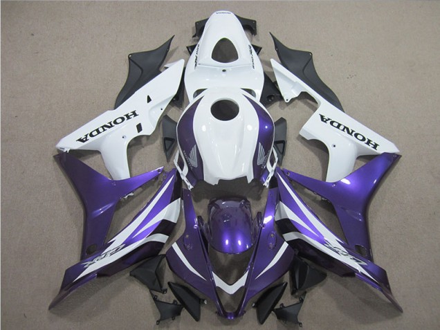 Cheap 2007-2008 Purple White Honda CBR600RR Motor Bike Fairings UK Cheap 2007-2008 Purple White Honda CBR600RR Motor Bike Fairings UK