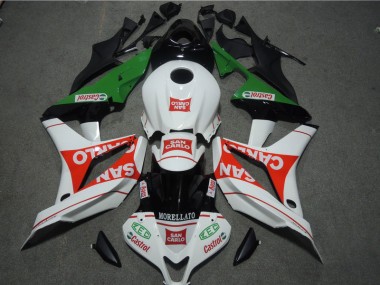Cheap 2007-2008 White Red MORELLATO San Carlo Honda CBR600RR Bike Fairing Kit UK