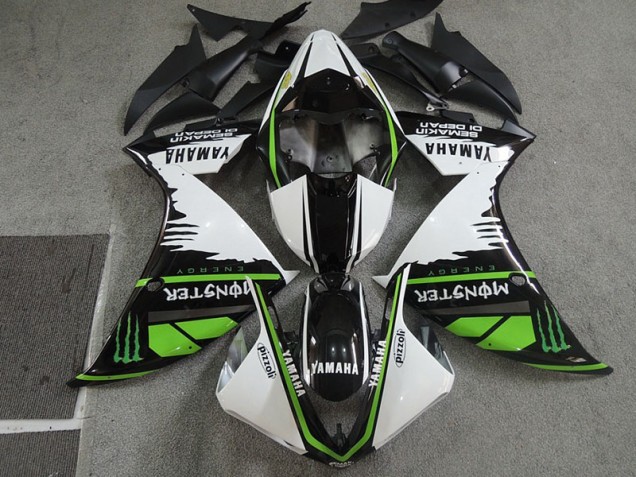 Cheap 2007-2008 Black White Monster Pizzoli Honda CBR600RR Motorcycle Fairings UK Cheap 2007-2008 Black White Monster Pizzoli Honda CBR600RR Motorcycle Fairings UK