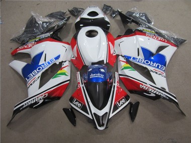 Cheap 2009-2012 Blue White EUROBET Lee Honda CBR600RR Motorcycle Fairing UK