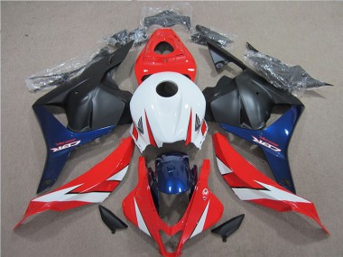 Cheap 2009-2012 White Red Blue Honda CBR600RR Motorcycle Fairings Kits UK