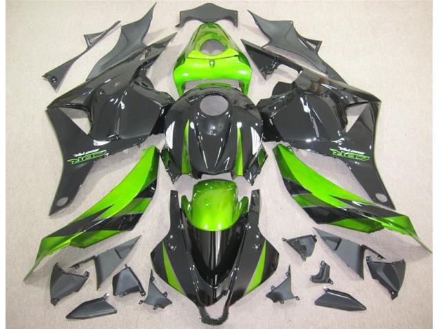 Cheap 2009-2012 Black Green Honda CBR600RR Bike Fairing Kit UK Cheap 2009-2012 Black Green Honda CBR600RR Bike Fairing Kit UK