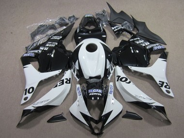 Cheap 2009-2012 Black White Repsol Honda CBR600RR Motorcycle Replacement Fairings UK
