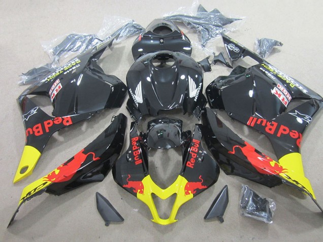 Cheap 2009-2012 Black Red Bull Honda CBR600RR Replacement Motorcycle Fairing Kits UK Cheap 2009-2012 Black Red Bull Honda CBR600RR Replacement Motorcycle Fairing Kits UK