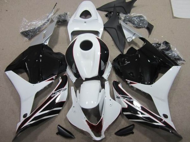 Cheap 2009-2012 Black White Honda CBR600RR Motorcycle Fairings UK Cheap 2009-2012 Black White Honda CBR600RR Motorcycle Fairings UK