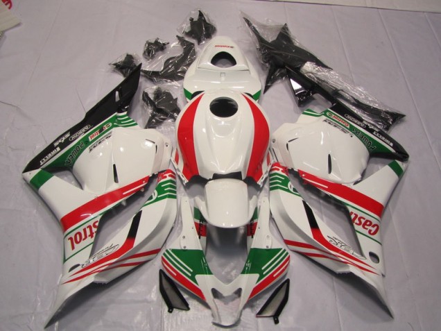 Cheap 2009-2012 White Green Red Honda CBR600RR Bike Fairings UK Cheap 2009-2012 White Green Red Honda CBR600RR Bike Fairings UK