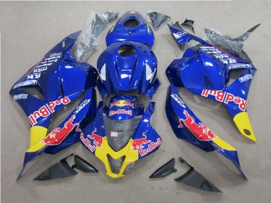 Cheap 2009-2012 Blue Red Bull Honda CBR600RR Motor Bike Fairings UK