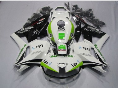 Cheap 2013-2021 White Green Hannspree ETS Honda CBR600RR Motorcycle Replacement Fairings UK