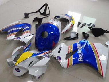 Cheap 2002-2013 Blue White Rothmans Honda VFR800 Motorcycle Fairing Kits UK