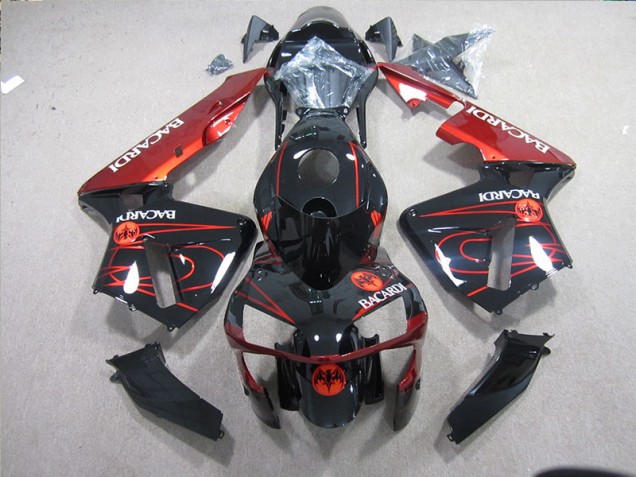 Cheap 2003-2005 Black Red Racardi Kawasaki ZX10R Bike Fairing UK Cheap 2003-2005 Black Red Racardi Kawasaki ZX10R Bike Fairing UK
