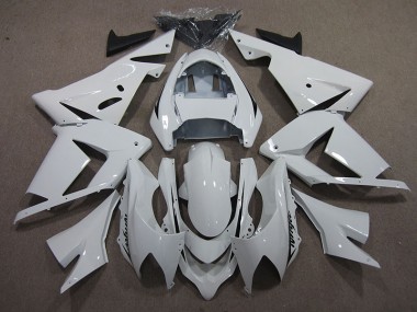 Cheap 2003-2005 White Ninja Kawasaki ZX10R Motor Bike Fairings UK