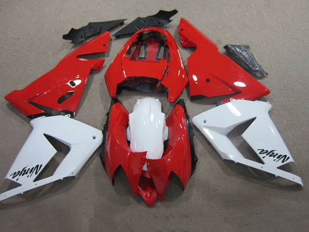 Cheap 2003-2005 Red White Ninja Kawasaki ZX10R Motorcycle Bodywork UK Cheap 2003-2005 Red White Ninja Kawasaki ZX10R Motorcycle Bodywork UK