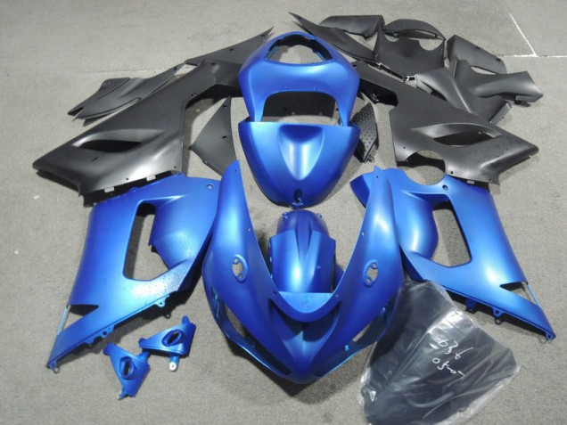 Cheap 2005-2006 Blue Kawasaki ZX6R Motorbike Fairing Kits UK Cheap 2005-2006 Blue Kawasaki ZX6R Motorbike Fairing Kits UK