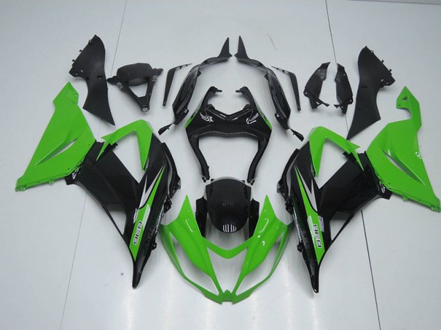 Cheap 2013-2018 Black Green 636 Kawasaki ZX6R Bike Fairings UK Cheap 2013-2018 Black Green 636 Kawasaki ZX6R Bike Fairings UK
