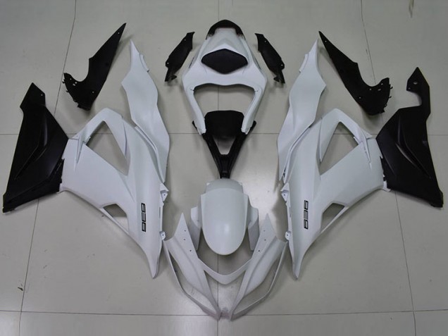 Cheap 2013-2018 White Black 636 Kawasaki ZX6R Motorbike Fairing Kits UK Cheap 2013-2018 White Black 636 Kawasaki ZX6R Motorbike Fairing Kits UK