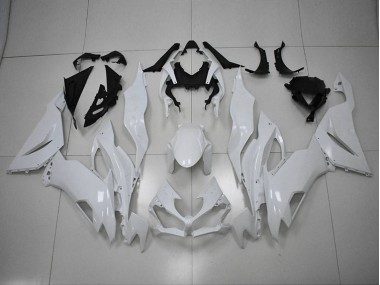 Cheap 2019-2023 White Kawasaki ZX6R Motorcycle Replacement Fairings UK