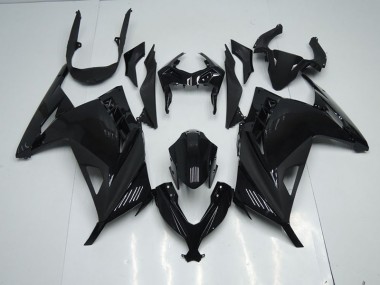 Cheap 2013-2016 Black Kawasaki ZX300R Motorcycle Bodywork UK