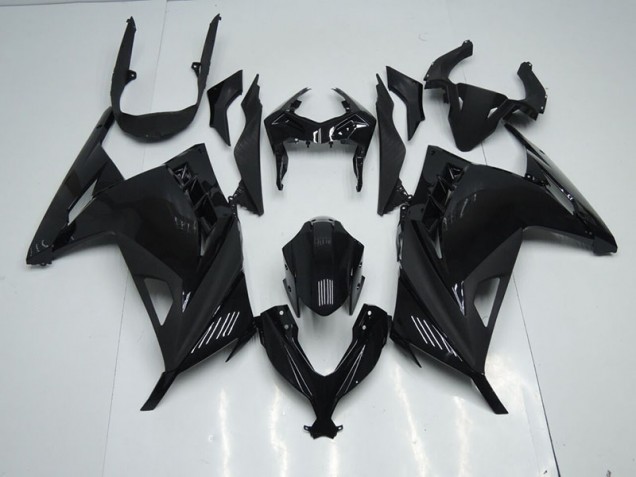 Cheap 2013-2016 Black Kawasaki ZX300R Motorcycle Bodywork UK Cheap 2013-2016 Black Kawasaki ZX300R Motorcycle Bodywork UK