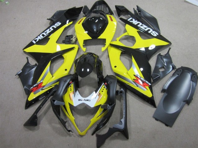 Cheap 2005-2006 Black Yellow Suzuki GSXR1000 Motor Bike Fairings UK Cheap 2005-2006 Black Yellow Suzuki GSXR1000 Motor Bike Fairings UK
