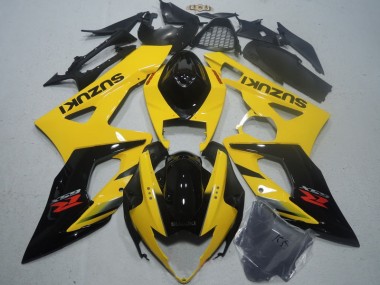 Cheap 2005-2006 Yellow Black Suzuki GSXR1000 Motorcycle Fairings Kits UK
