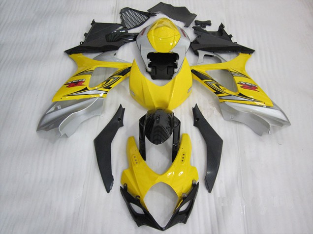 Cheap 2007-2008 Yellow Black Suzuki GSXR1000 Motorbike Fairings UK Cheap 2007-2008 Yellow Black Suzuki GSXR1000 Motorbike Fairings UK