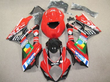 Cheap 2007-2008 Red Black Suzuki GSXR1000 Motor Fairings UK