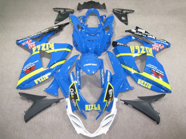 Cheap 2009-2016 Blue Rizla Q8 oils Suzuki GSXR1000 Replacement Motorcycle Fairings UK Cheap 2009-2016 Blue Rizla Q8 oils Suzuki GSXR1000 Replacement Motorcycle Fairings UK