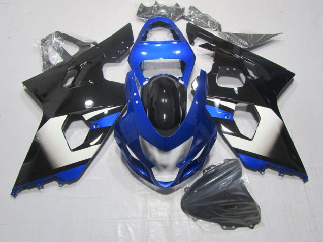 Cheap 2004-2005 Black Blue Suzuki GSXR600 Motorcylce Fairings UK Cheap 2004-2005 Black Blue Suzuki GSXR600 Motorcylce Fairings UK