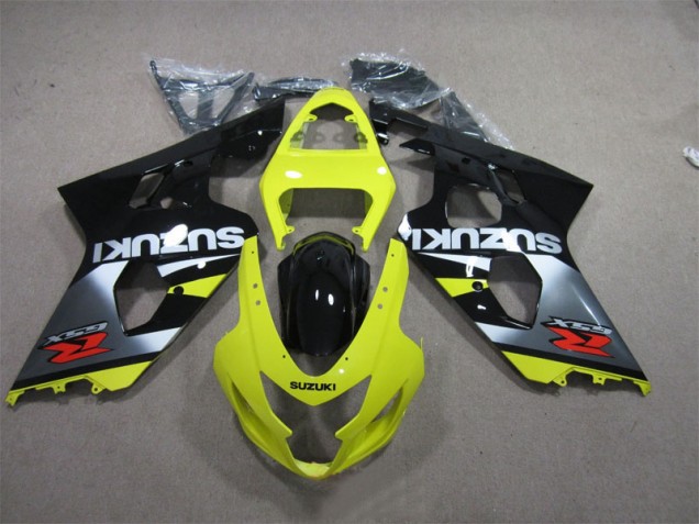 Cheap 2004-2005 Yellow Black Suzuki GSXR600 Motorcycle Bodywork UK Cheap 2004-2005 Yellow Black Suzuki GSXR600 Motorcycle Bodywork UK