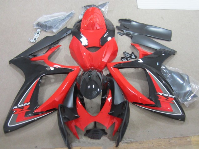 Cheap 2006-2007 Black Red Suzuki GSXR600 Motorcylce Fairings UK Cheap 2006-2007 Black Red Suzuki GSXR600 Motorcylce Fairings UK