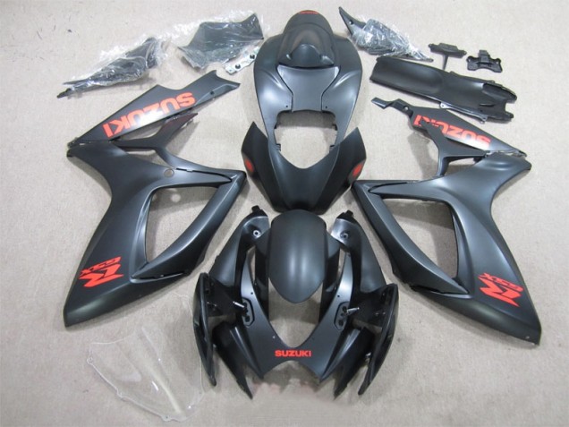 Cheap 2006-2007 Black Red Decal Suzuki GSXR600 Motorcycle Fairing UK Cheap 2006-2007 Black Red Decal Suzuki GSXR600 Motorcycle Fairing UK
