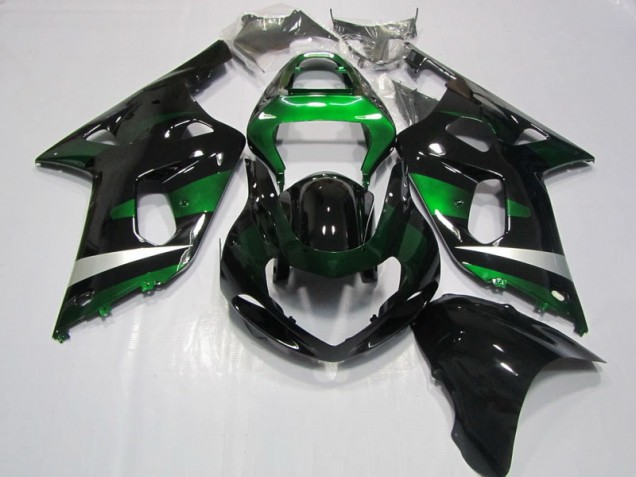 Cheap 2001-2003 Black Green Suzuki GSXR750 Motorcycle Fairing UK Cheap 2001-2003 Black Green Suzuki GSXR750 Motorcycle Fairing UK