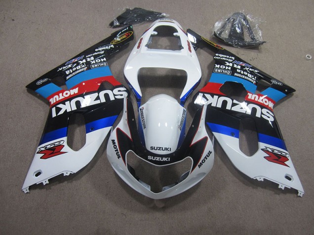 Cheap 2001-2003 White Blue Red Motul Suzuki GSXR750 Motorbike Fairing UK Cheap 2001-2003 White Blue Red Motul Suzuki GSXR750 Motorbike Fairing UK