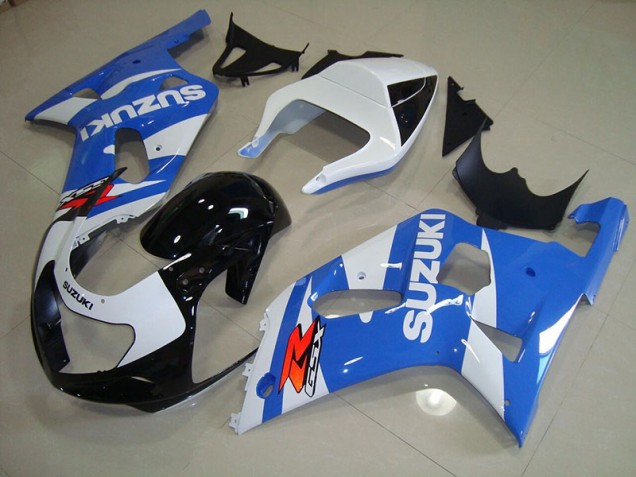 Cheap 2001-2003 Blue White Suzuki GSXR750 Bike Fairings UK Cheap 2001-2003 Blue White Suzuki GSXR750 Bike Fairings UK