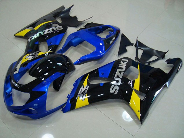 Cheap 2001-2003 Blue Black Suzuki GSXR750 Motorbike Fairing Kits UK Cheap 2001-2003 Blue Black Suzuki GSXR750 Motorbike Fairing Kits UK