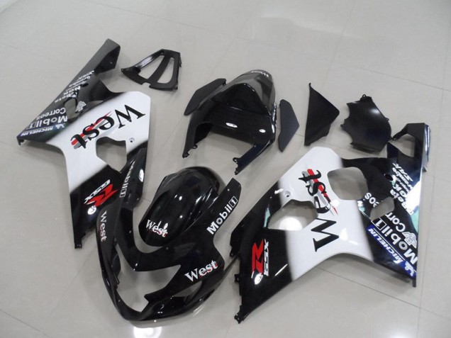 Cheap 2004-2005 Black West Suzuki GSXR750 Bike Fairing Kit UK Cheap 2004-2005 Black West Suzuki GSXR750 Bike Fairing Kit UK