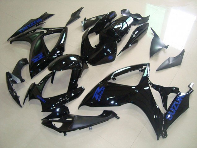 Cheap 2006-2007 Black Blue Decal Suzuki GSXR750 Bike Fairing UK Cheap 2006-2007 Black Blue Decal Suzuki GSXR750 Bike Fairing UK