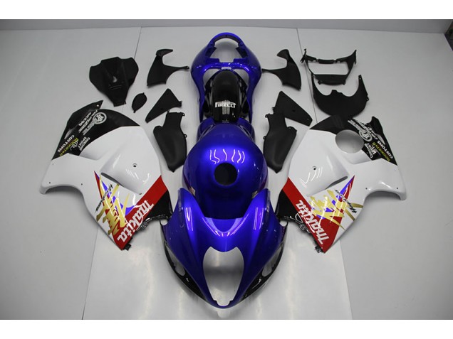 Cheap 1996-2007 Blue White Suzuki GSXR1300 Hayabusa Motor Bike Fairings UK Cheap 1996-2007 Blue White Suzuki GSXR1300 Hayabusa Motor Bike Fairings UK